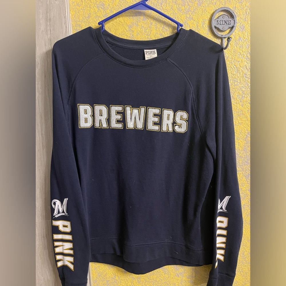 Victoria’s Secret (Pink) Milwaukee Brewers Sweatshirt